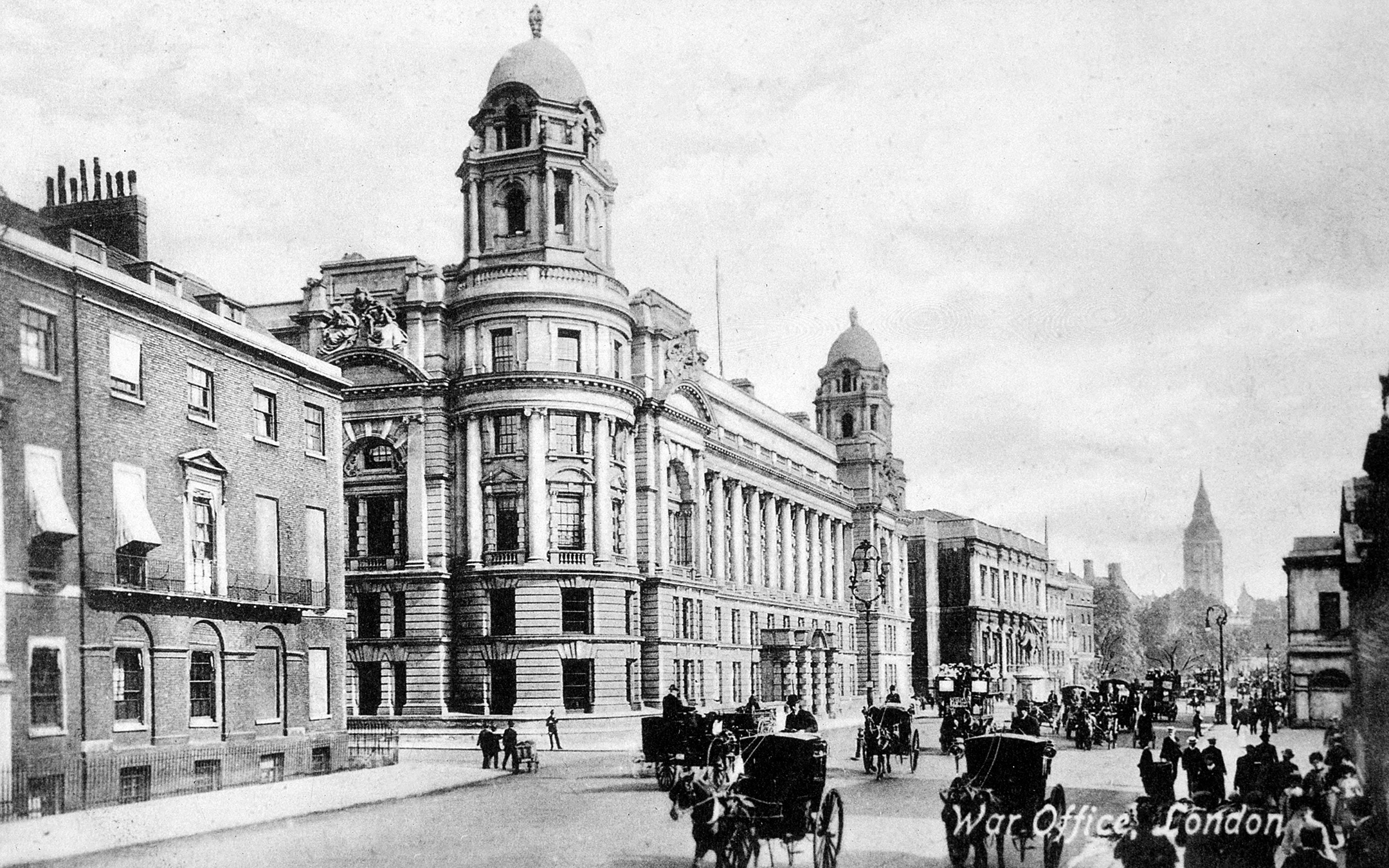 La antigua Oficina de Guerra — Fotografía histórica — Whitehall